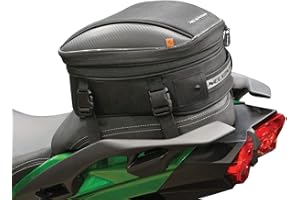 NELSON-RIGG Nelson Rigg CL-1060-R Black Commuter Lite Motorcycle Tail Bag