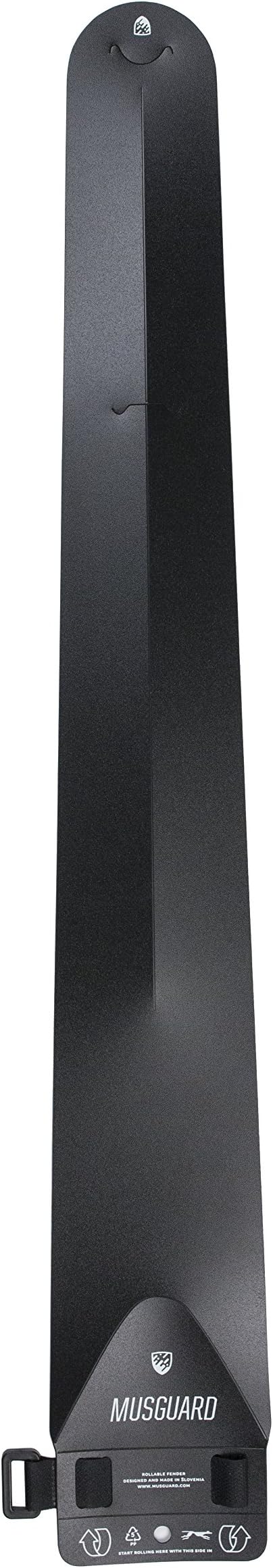 Musguard Back, a Removable, Rollable Bicycle Fender