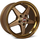 Race Star - 92 Drag Star Bracket Racer 15x10 5x4.50BC 6.25BS Bronze Wheel (92-510152BZ)