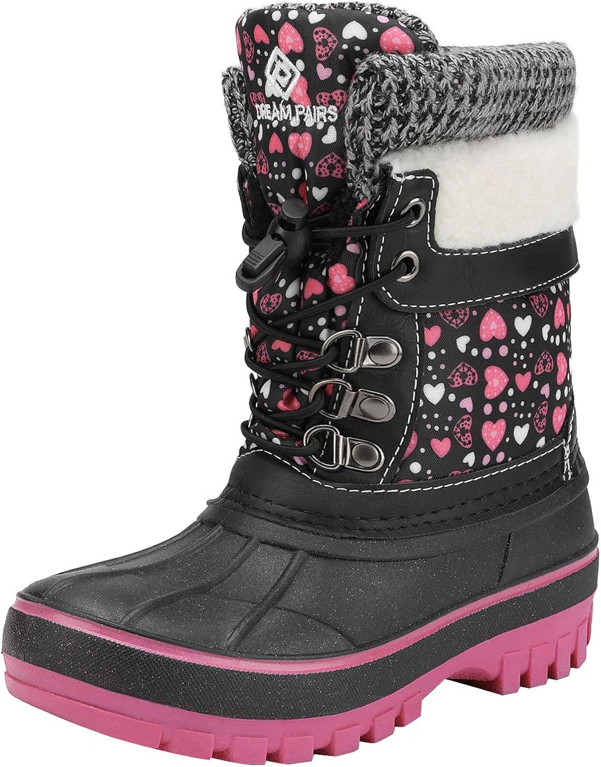  | DREAM PAIRS Boys Girls Insulated Waterproof Winter Snow Boots | Snow Boots