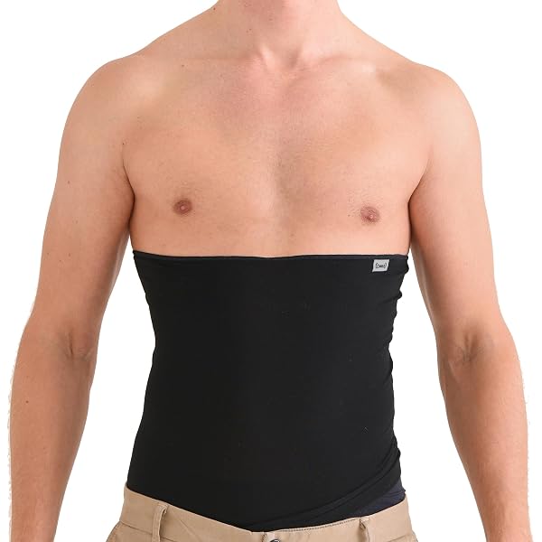 1318 Tan Chacoal Band Belt Haramaki Stomach Warmer Made In Japan Waist : Amazon.com: Cervin Stomach Warmer Binchotan Haramaki Chacoal  main image 3