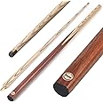 Kmise Pool Cue Set of 3-57'' Cue Stick with 9.5mm Pro Tip, Handcraft, Made of Maras, Black Walnut, and Chacate Preto Wood, Bar or House Use for Men or Women, Pool Sticks for Adults