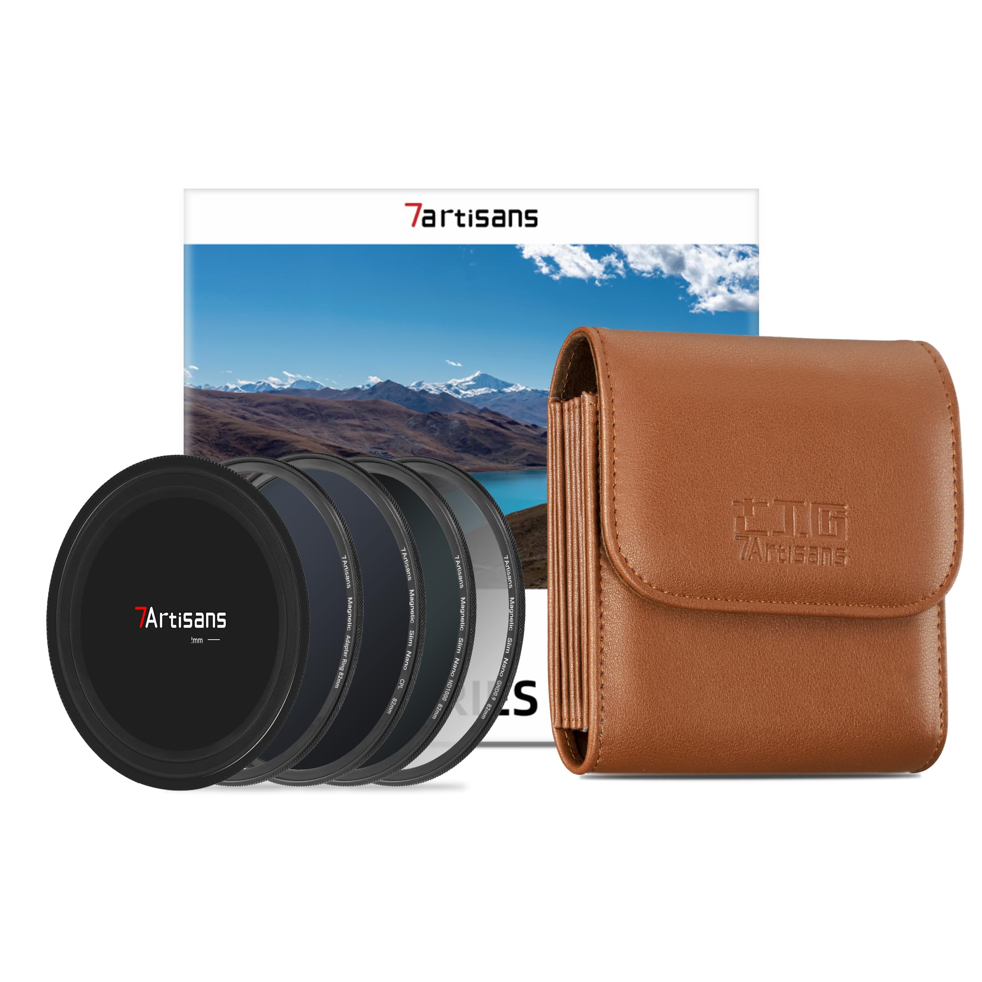 7artisans 67mm 3-IN-1 Set: CPL, ND, GND Filters for Portrait Photography — image 1