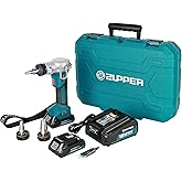 ZUPPER 18V Pro PEX Expansion Tool Kit with 1/2", 3/4", 1" Pro PEX Expander Heads for PEX-A material, 2pcs Battery, Fast Charger & Carrying Case