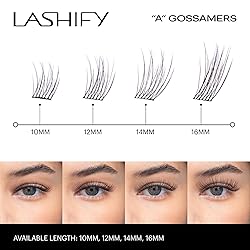 Lashify Amplify 14mm Gossamer Eyelash Extensions