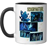 Scooby-Doo Scoobynitual Haunted House Ceramic Mug, Black/White, 11oz