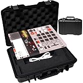 MiKiJoy4U Hard Shell Case for Teenage Engineering EP-133 K.O. II/EP-1320, Hard Shell Travel Carrying Storage Case Equipped with Comfort Handle with Customizable Foam