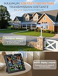 AIRAIN TECH 14-in-1 Wireless Weather Station with