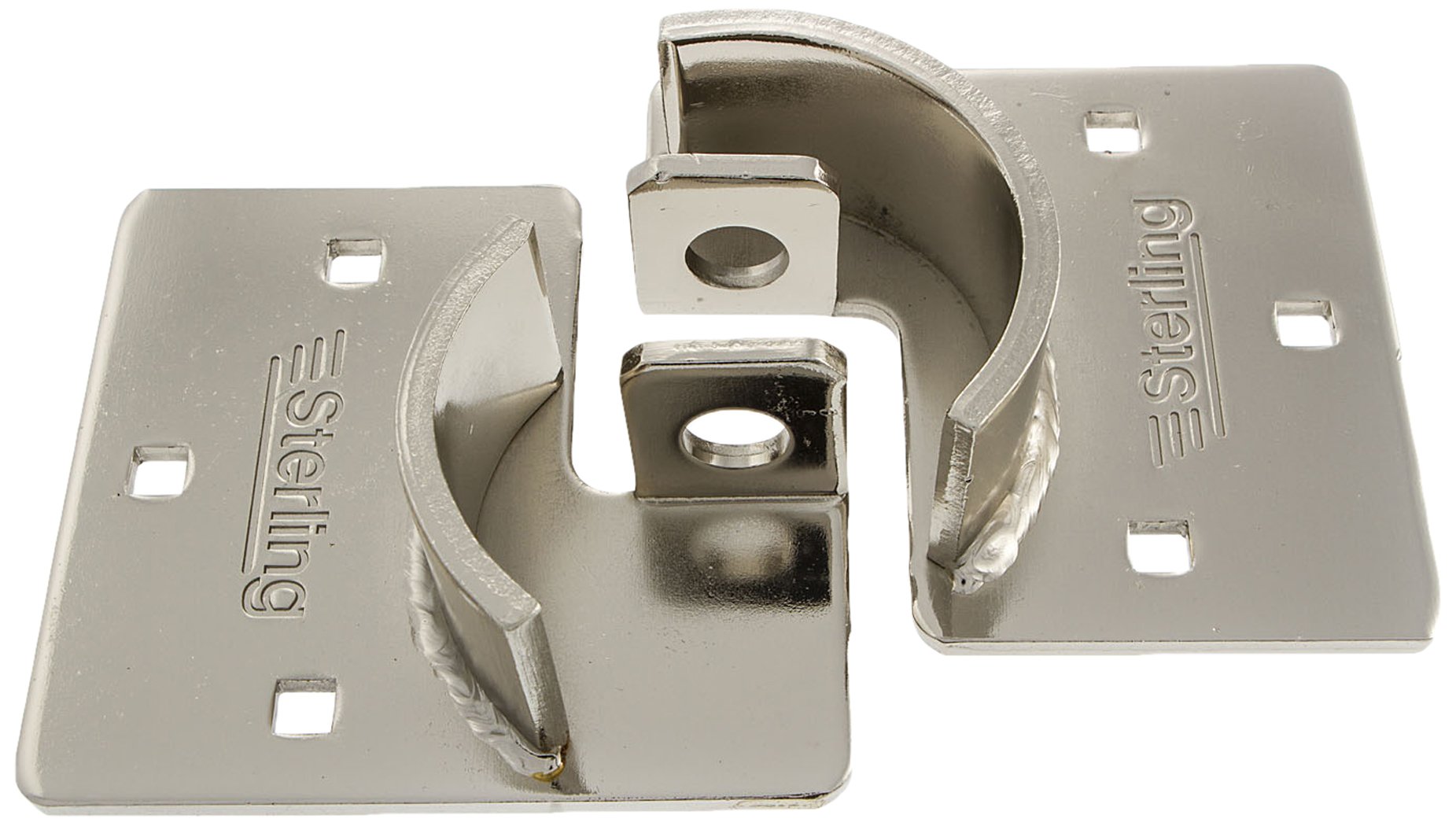 Sterling AHS210E Heavy Security Hasp, Nickel