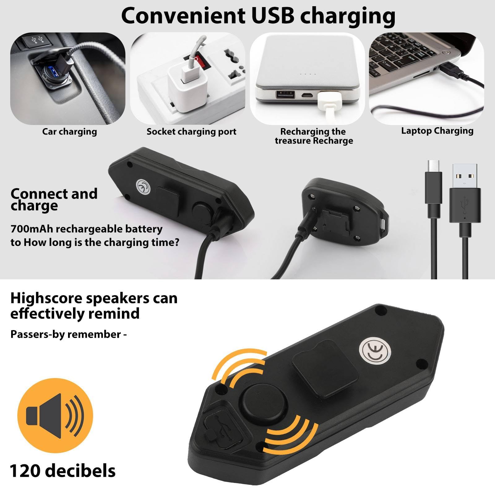 RUISHIKA E Scooter Turn Signal,Remote Control E Scooter LED Blinker/Tail Light Compatible with Max G30/Ninebot/Segway XIAOMI M365/Pro2/1S Series , Adjustable Direction Turn Signal Rechargeable