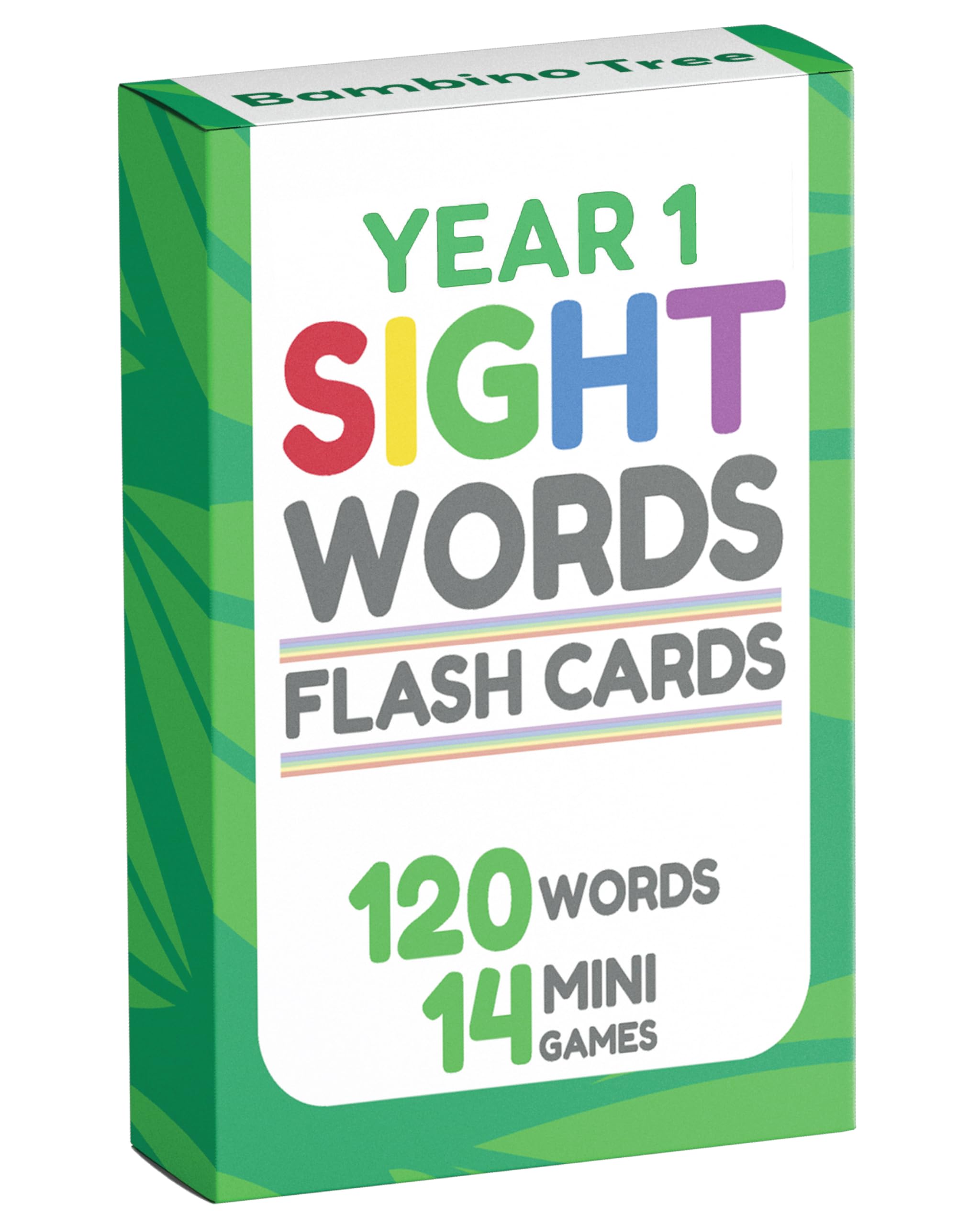 Year 1 Sight Words Flash Cards - 120 High Frequency Words from Dolch's and Fry's Lists for 5-7 Years — image 1