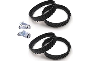 AR-PRO (4 Tracks) R0526100 Upgraded Version Track Replacement | Compatible with MX8/MX6 In-Ground Pool Cleaner/Made of Premium, Heavy Duty Rubber - Improving The Parts Life Cycle by 50%