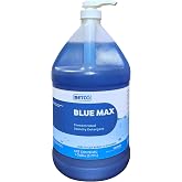 Detco Blue Max Industrial-Strength Laundry Detergent Concentrate - Safely Clean 256 Loads Per Gallon, 1/2 Ounce Per Load, Heavy Duty Concentrated Commercial Formula, 1 Liquid Gallon Bottle, Pack of 1