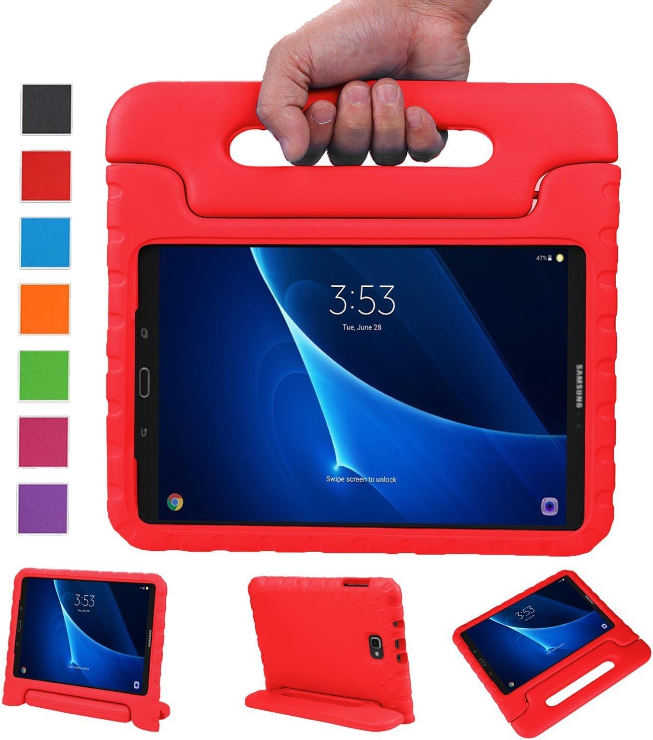 BelleStyle Custodia per Samsung Galaxy Tab A 10.1 2016, Antiurto