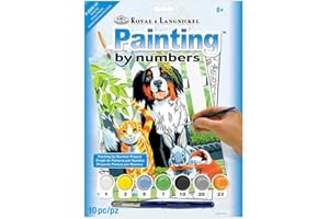 Royal & Langnickel Painting by Numbers Junior Small Art Activity Kit, Small Family Pets