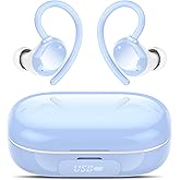 Ear buds Wireless Bluetooth Earbuds Sport 128H Playtime 2026 NEW Bluetooth 5.3 Headphones with LED Display Powerful Bass Over Ear Earphones with Earhooks IP7 Waterproof for Gym/Running/Workout