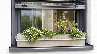 CV Blumenkastenhalterung Fenster Blumenkastenhalter verstellbar Aluminium Druckguss