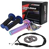 JFG RACING Motorcycle Throttle Assembly,7/8" 22mm