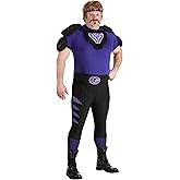 Plus Size Dodgeball Costumes For Adults | Officially Licensed Purple Cobras Uniform W/Top, Pants, & Accessories