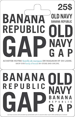 Gap Options Gift Card $25