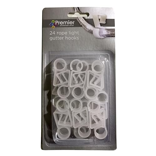 Gutter Hooks for hanging Christmas Lights made by Noma Amazon.co.uk