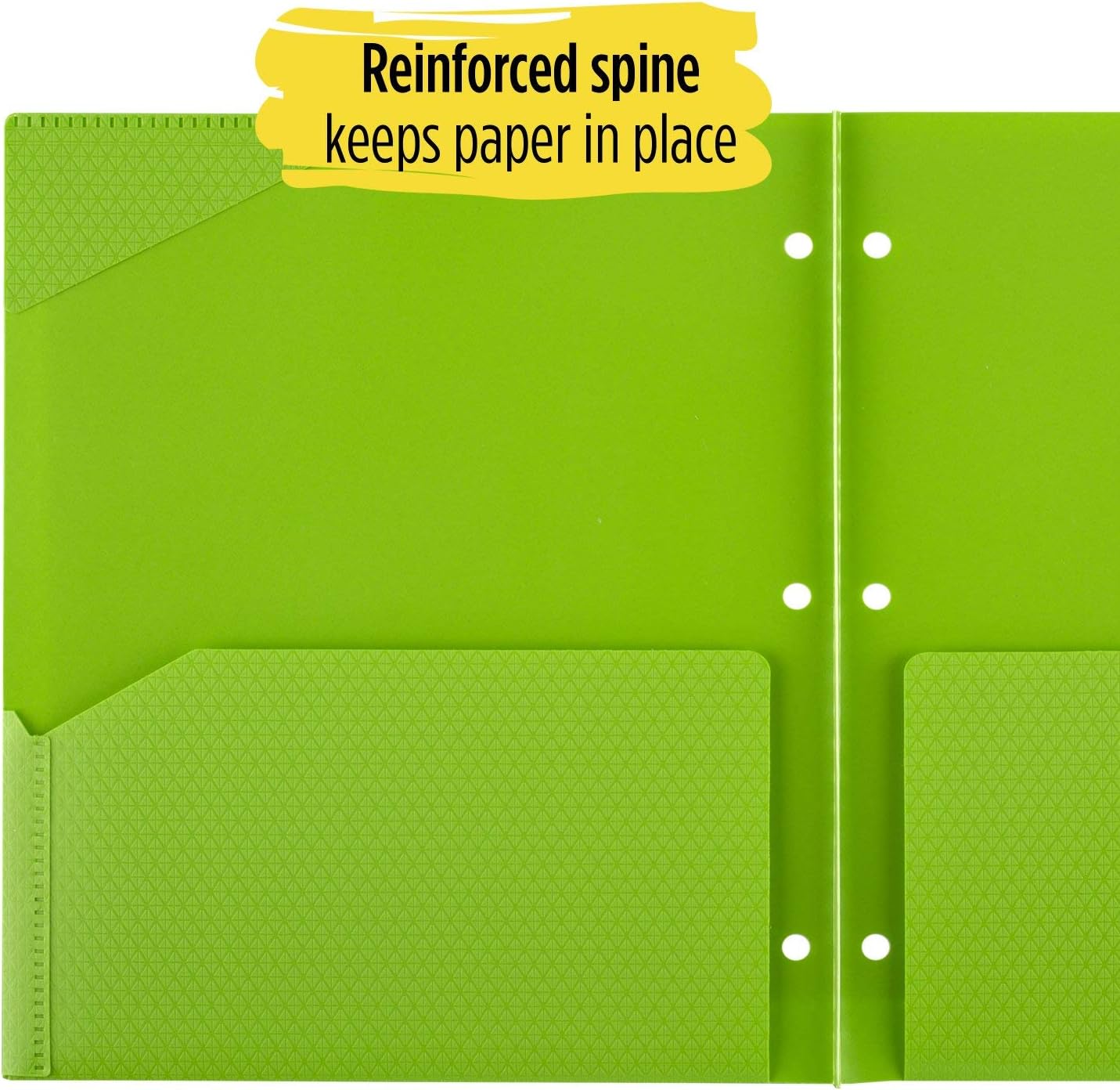 Five Star 2 Pocket Folders, Stay-Put Folders, Plastic Colored Folders with Pockets & Prong Fasteners for 3-Ring Binders, For Home School Supplies & Office, 11” x 8-1/2”, Assorted, 4 Pack (38049) : Office Products