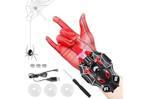 M MITLINK Web Launcher Spider String Shooter Toy, Web Shooters Cool Gadgets Reel-in Real Silk Superhero Role-Play Fun Stuff Toys Great for Men and Kids (Mixed)
