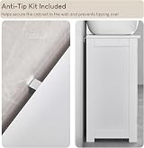 Bath Vida Priano 2 Door Under Sink Cabinet White 60H x 60W x 30D cm view 4