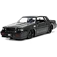 Jada Toys Big Time Muscle 1:24 1987 Buick Grand National Die-Cast Car (Black)