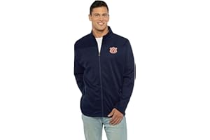 Vantage Apparel Men's Collegiate Full Zip Soft Shell Micro Fleece Jacket