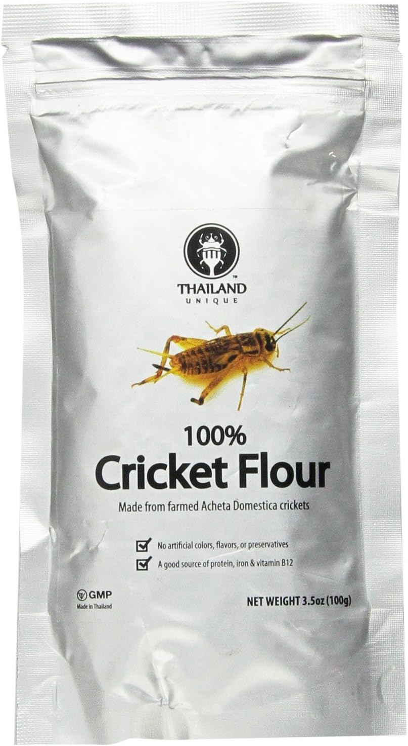 Amazon 未来のスーパーフード Cricket Flour made of 100 Cricket 粉末コオロギ 高プロテイン