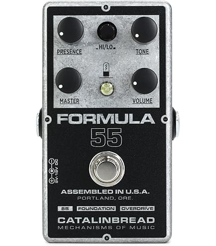 Amazon.com: Catalinbread Formula 5F6 Tweed Bassman Overdrive