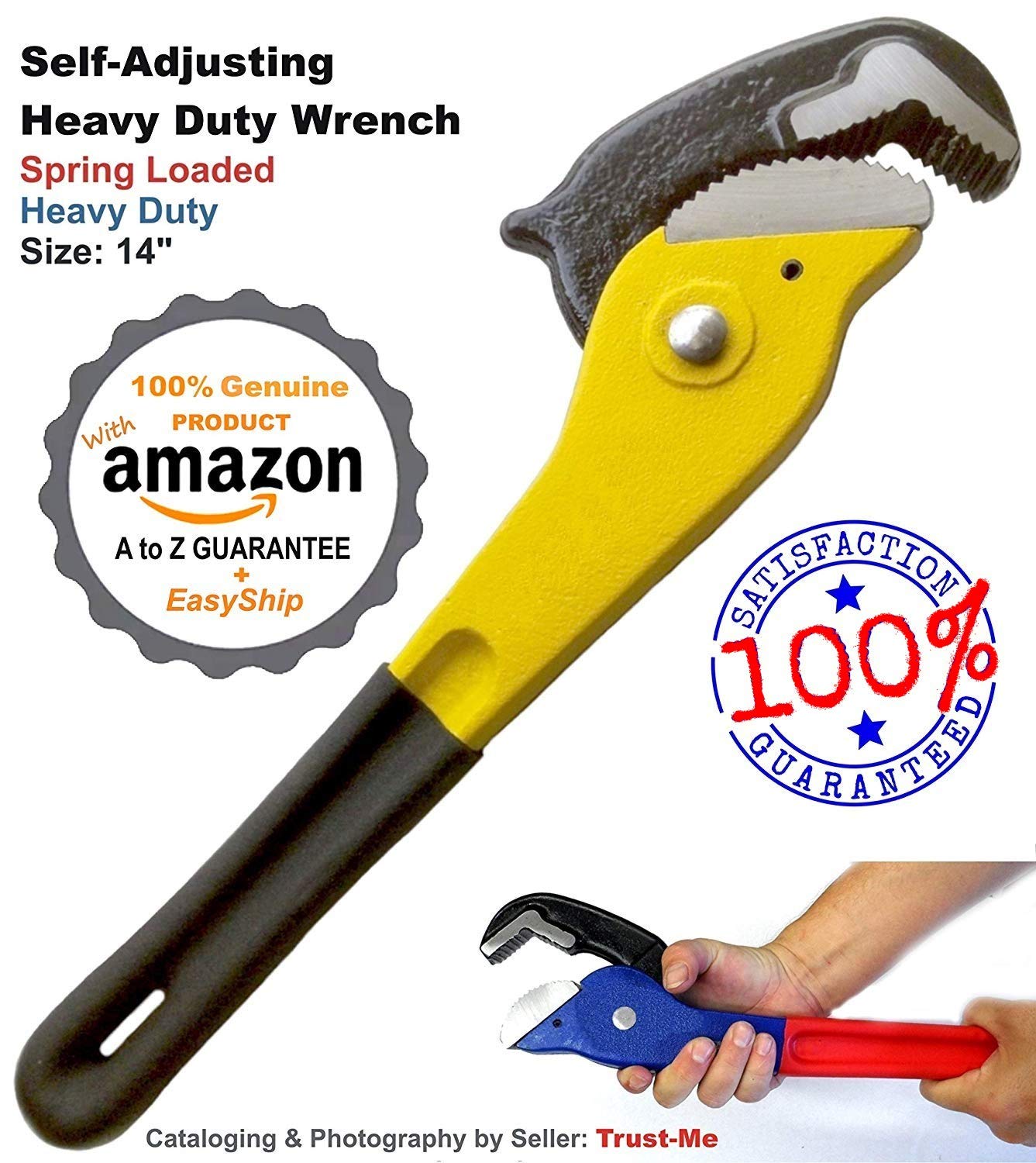 IPSTOOLS 14" Self Adjusting Quick Wrench Amazon.in Industrial