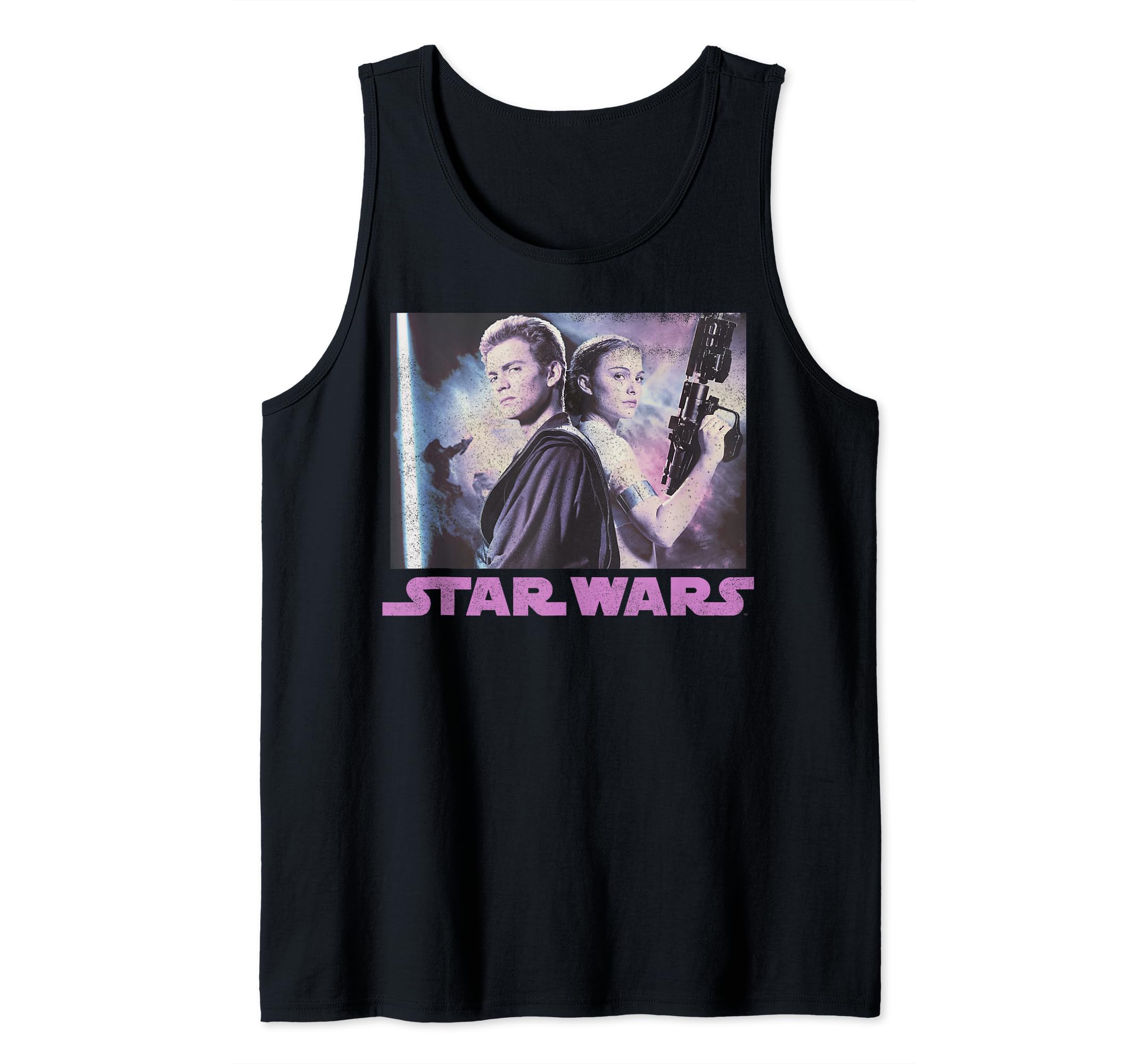 Star Wars Annakin And Padme Classic Portrait Tank Top