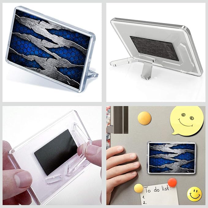 Imán de cocina para nevera de PC IT Gamer, color plateado, azul ...