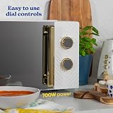 Russell Hobbs 17L Solo Microwave 700W White, 5 Power Levels & Timer view 5