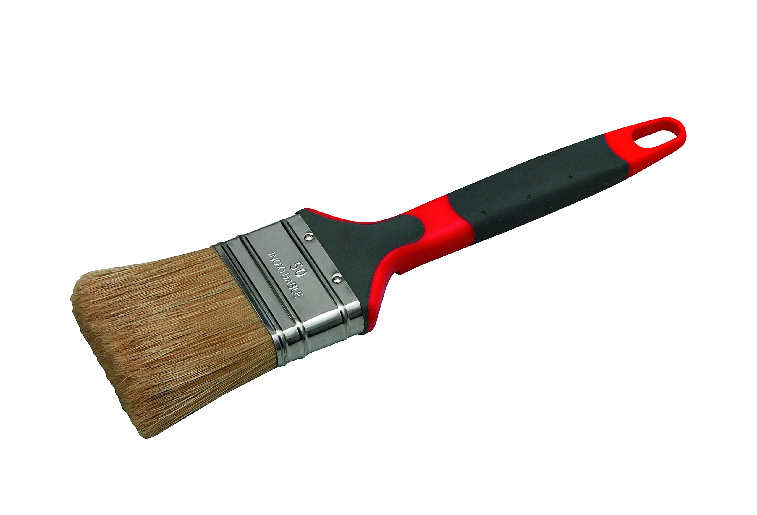 Nespoli Glycero 10300 80 Flat Brush Size 80 mm Medium Soft Touch Red