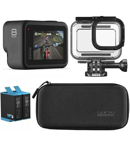 GoPro Hero 8 Black、バッテリーとアクセサリー付き。 Amazon.com : 2 Pack Replacement Battery for Gopro Hero 8