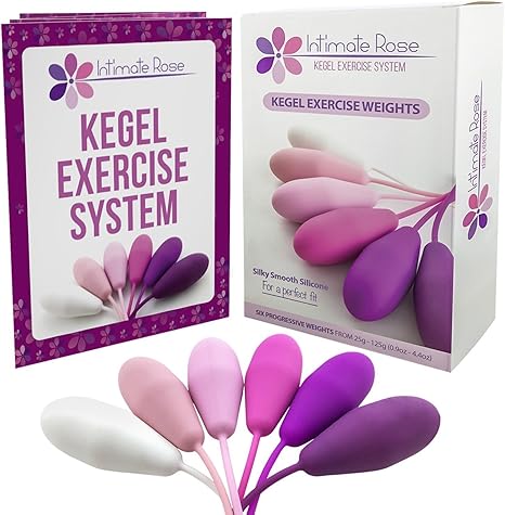 Intimate Rose Kegel Exercise Weights Bladder Control Pelvic
