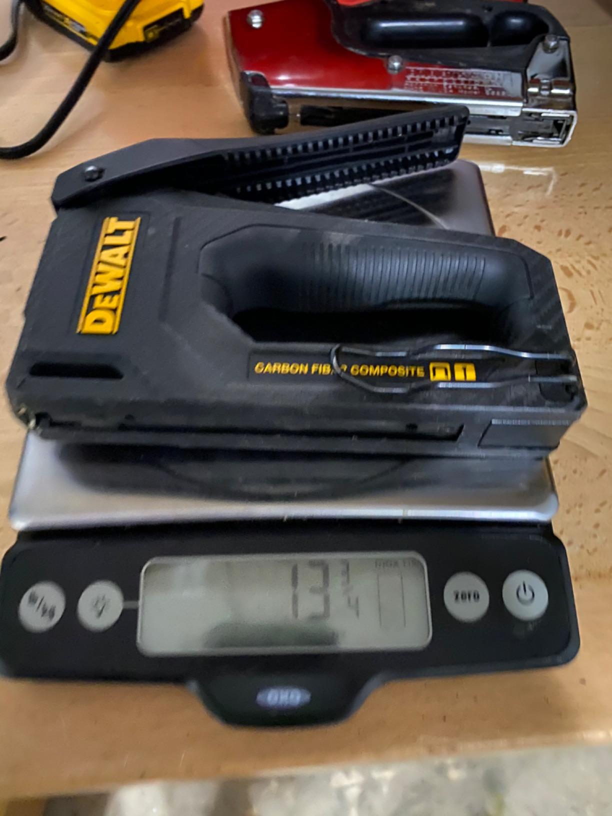 11/mo Finance DEWALT Staple Gun, Carbon Fiber Body, 2in1 Tacker