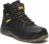 DEWALT Newark Waterproof Safety Boots Black Size 9 Steel Toe S3 WR SRA