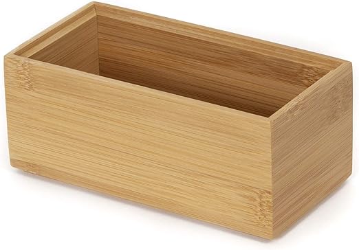 COMPACTOR Schubladen-Organizer - Aufbewahrungskiste aus Holz "Osaka