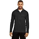 Team 365 Men's Zone Performance Quarter-Zip M BLACK