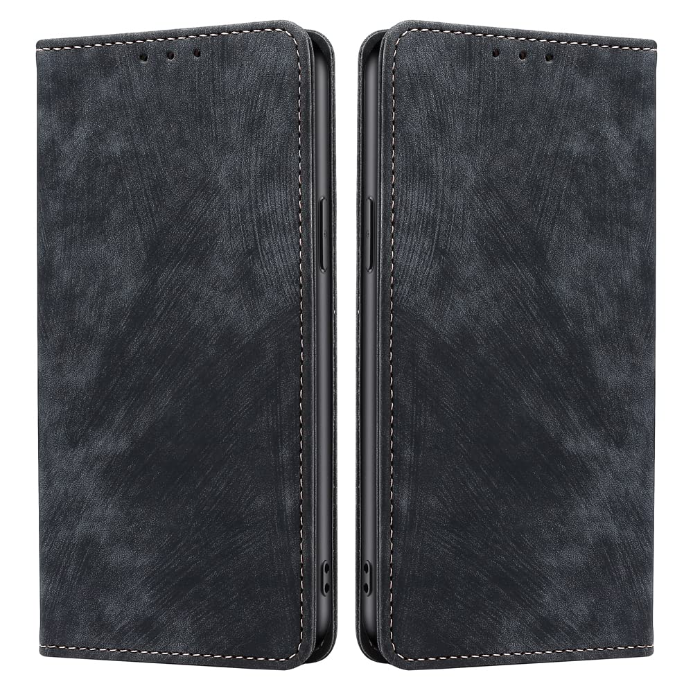 BELLA BEAR OPPO F25 Pro 5G Phone Case, Wallet Case, Bracket Function Case, RFID Blocking, OPPO F25 Pro 5G Case(Black)