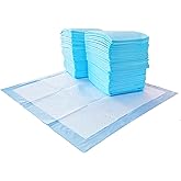 �鶹�� Basics Absorbent Dog and Puppy Pee Pads with 5-Layer Leak-Proof Design and Quick-Dry Surface for Potty Training, Regul