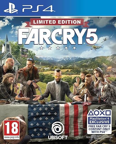 #16 — Far Cry 5 Limited Edition (Exclusive to Amazon.co.uk) (PS4)