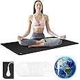 NIULAFR Grounding Mat for Sleeping, Black (11.6" x 39")
