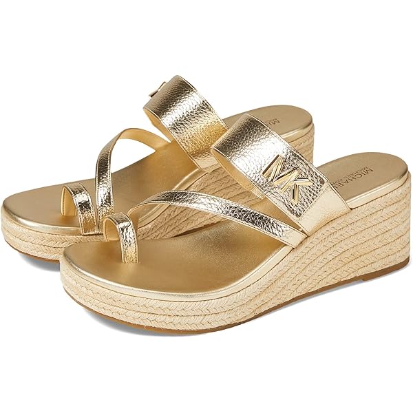 Michael Kors Women's Sidney Mid Leather Wedge Espadrille Sandal Brown 9 :  Amazon.ca: Clothing, Shoes \u0026 Accessories