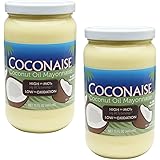 Coconaise 15oz Coconut Oil Mayonnaise (2 Jars)