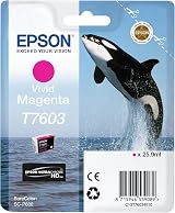 Epson C13T76034010 T7603 Vivid Magenta Ink Cartridge 25.9ml